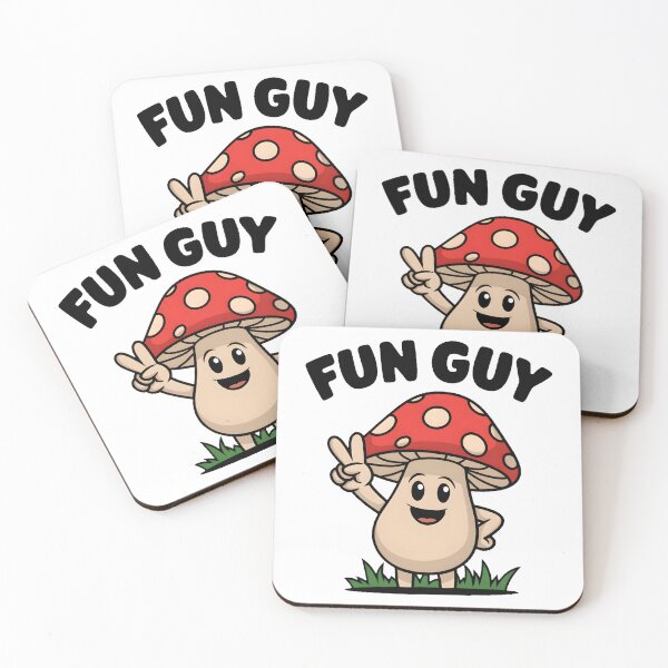 Item preview, Cute Mushroom Fun Guy designed and sold by PlanetMarker.