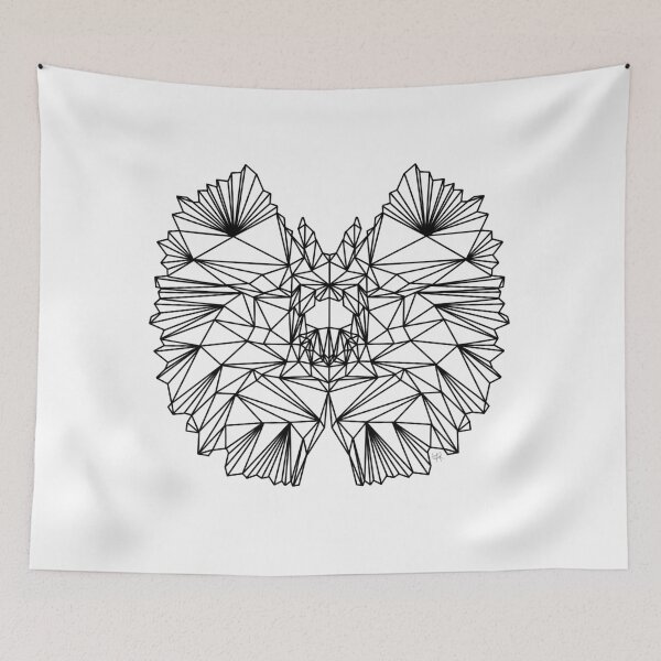 Item preview, DIY - Geometric Dinosaur - Dilophosaurus - Customizable Design designed and sold by YaraCreatyque.