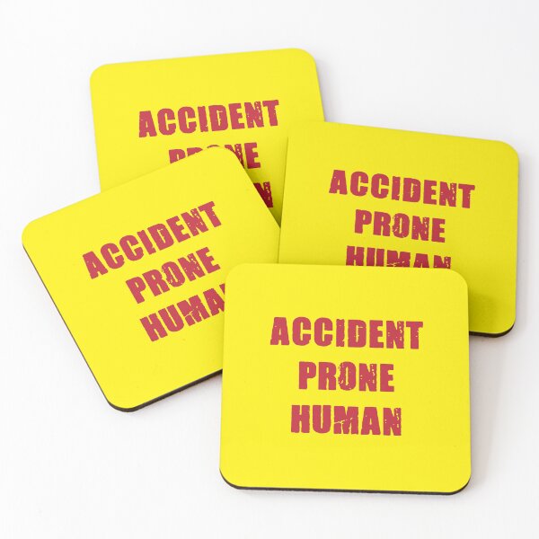 Item preview, ACCIDENT PRONE HUMAN designed and sold by MallsD.