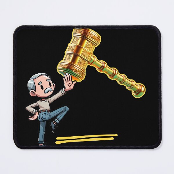 Item preview, The Power of Man and the Golden Hammer designed and sold by MigWhimsy.