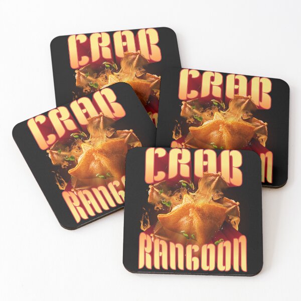 Item preview, Delicious Crab Rangoon Asian Food designed and sold by MooonTees.