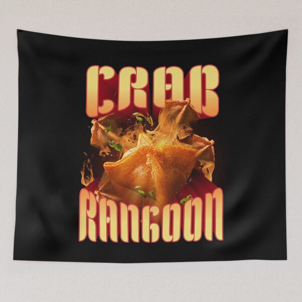 Item preview, Delicious Crab Rangoon Asian Food designed and sold by MooonTees.