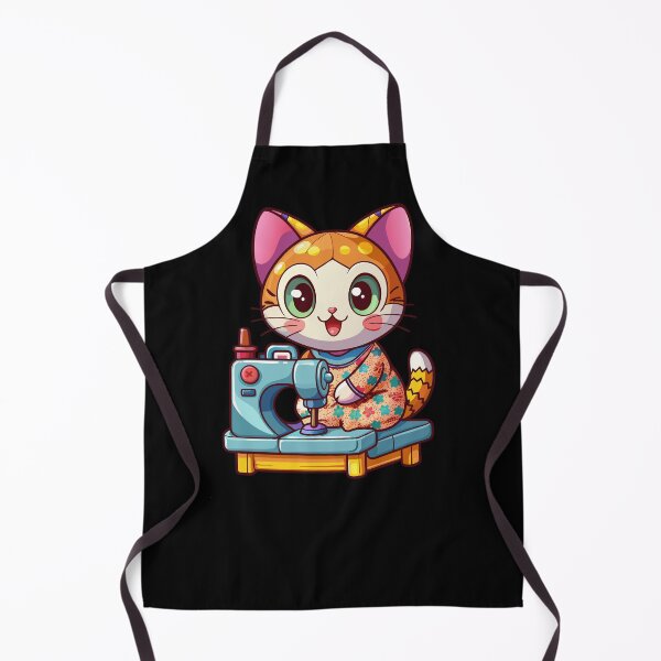 Item preview, sewing cat designed and sold by jkrphoto.