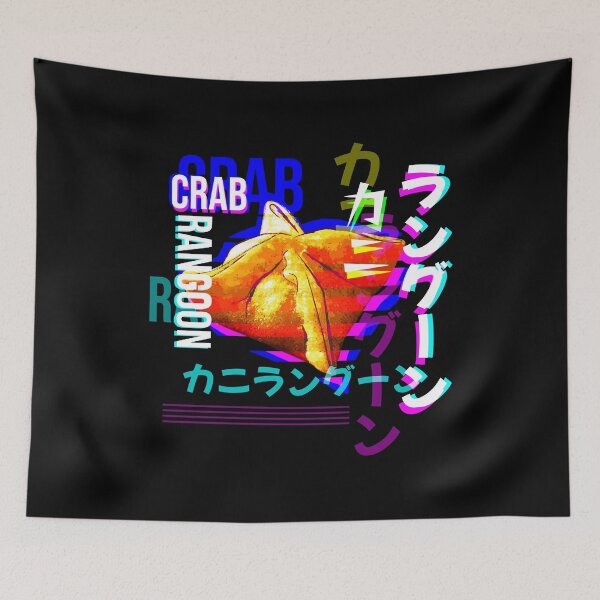 Item preview, Delicious Crab Rangoon Asian Food designed and sold by MooonTees.