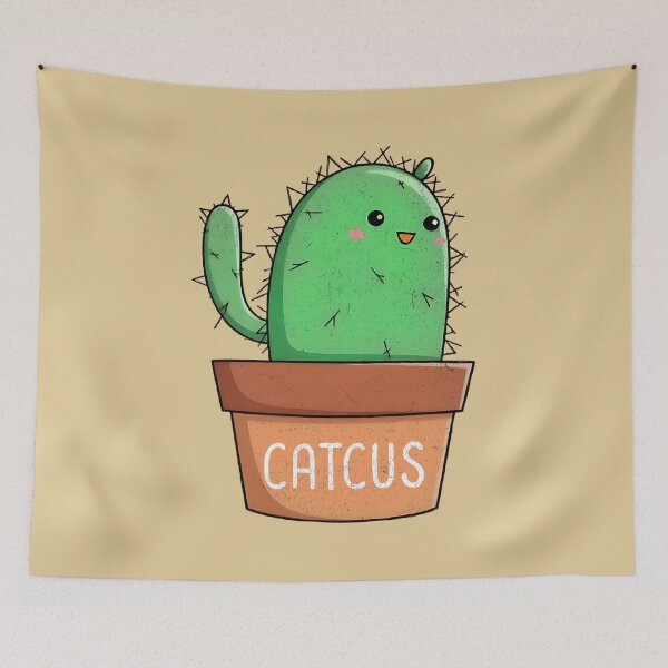 Item preview, Catcus - A cactus cat designed and sold by AwesomeBeyondLimits.