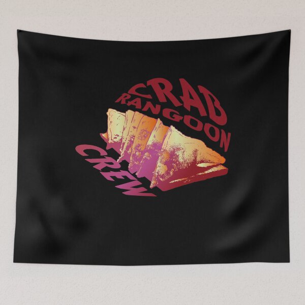 Item preview, Crab Rangoon Crew Asian Food designed and sold by MooonTees.