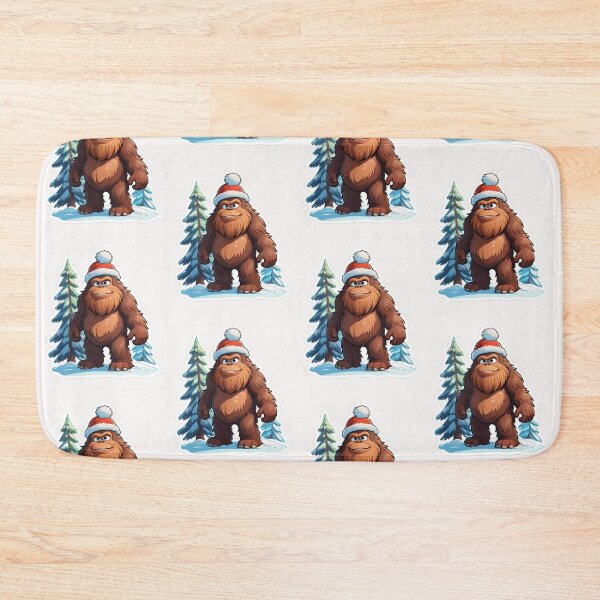 Item preview, Christmas Cartoon Sasquatch designed and sold by Krieghorn.
