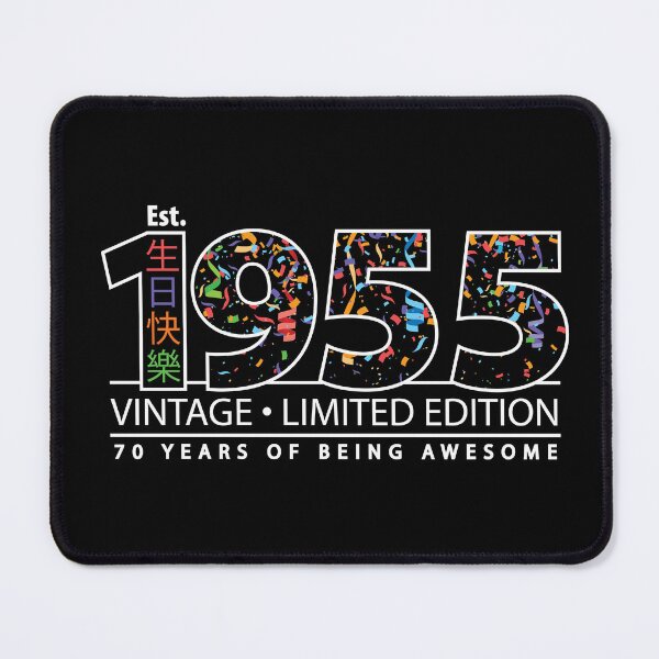 Item preview, Happy 70th Est. 1955 Vintage Limited Edition 70 Years of Being Awesome  designed and sold by PCStudio57.