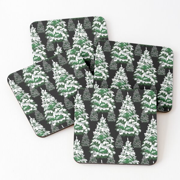 Item preview, Snow kissed evergreen forest  designed and sold by TheDreamer04.