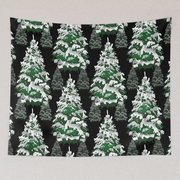 Item preview, Snow kissed evergreen forest  designed and sold by TheDreamer04.