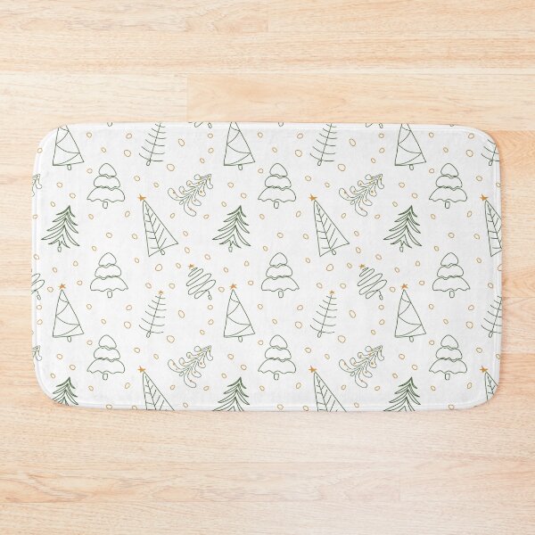 Item preview, Doodle style Christmas tree pattern designed and sold by olenapetol.