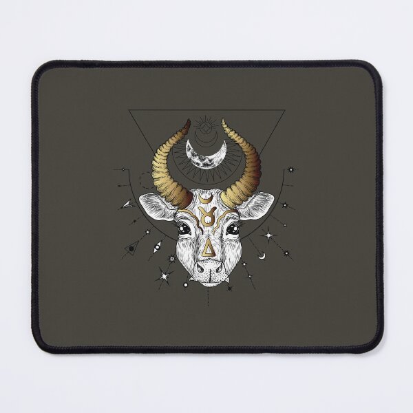 Item preview, Grounded Elegance: Intricate Taurus Zodiac Design designed and sold by UPPrints.
