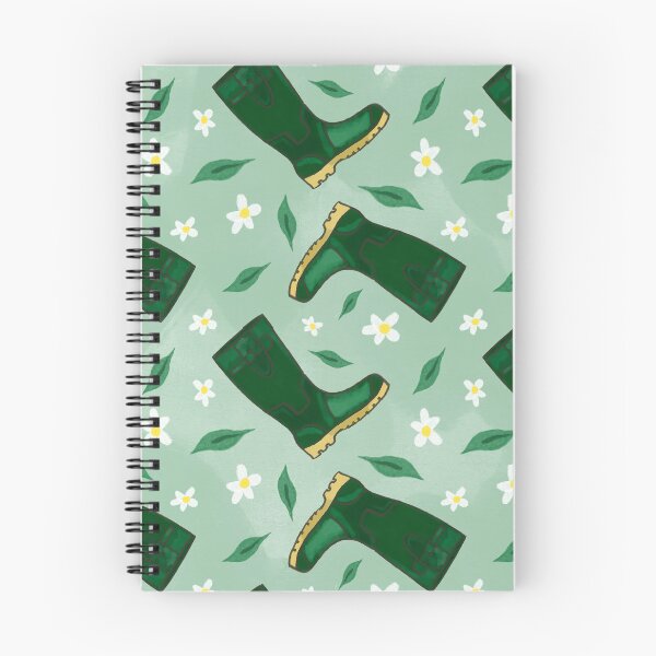 Item preview, Green Wellies and Flowers designed and sold by emmacrayon.