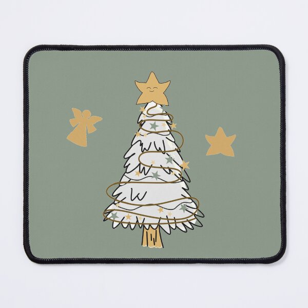 Item preview, Silver and Gold Christmas tree Stars and Angel designed and sold by Krissys-Art.