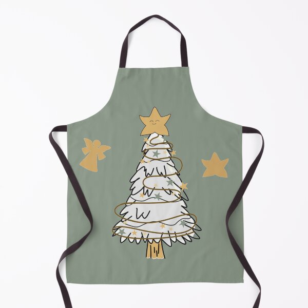 Item preview, Silver and Gold Christmas tree Stars and Angel designed and sold by Krissys-Art.