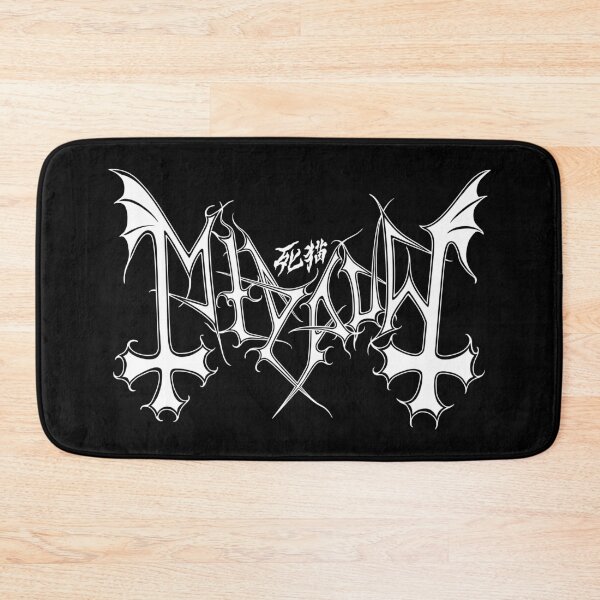 Item preview, Miyauw - Black Metal Cat Front designed and sold by Neko Mort.