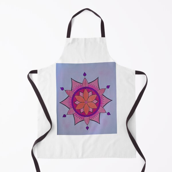 Item preview, Mandala fiorito in toni caldi designed and sold by Artisticmandala.