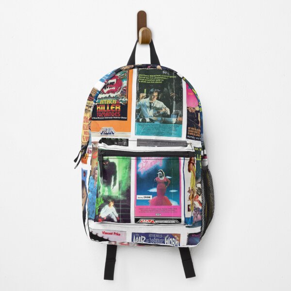 Artikelvorschau, B-Movie-Klassiker - Kultfilme - Vintage VHS-Sammlung entworfen und verkauft von Mr Mustard Prints.