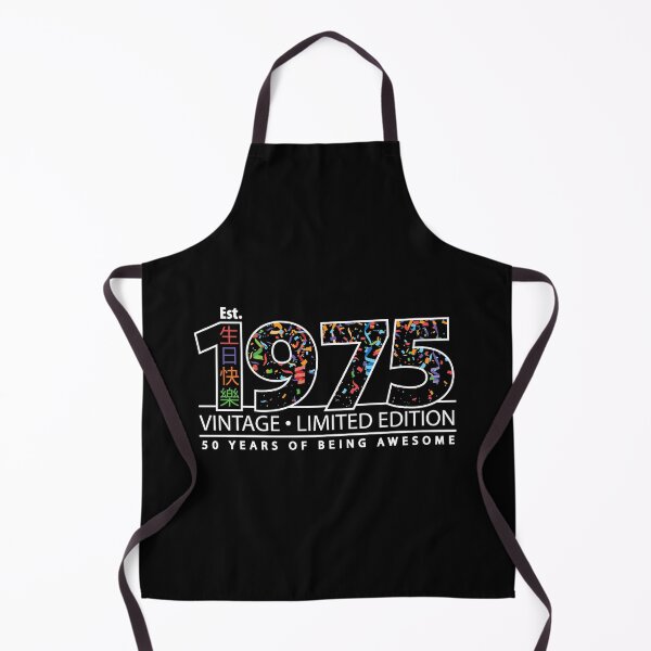 Item preview, Happy 50th Est. 1975 Vintage Limited Edition 50 Years of Being Awesome designed and sold by PCStudio57.