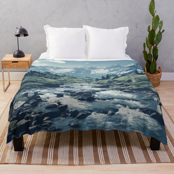 Item preview, The Whispering Peaks | Impressionism designed and sold by Drawings Project.