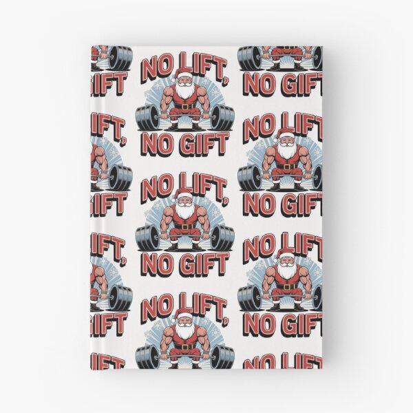 Item preview, No Lift No Gift Santa Claus designed and sold by Krieghorn.