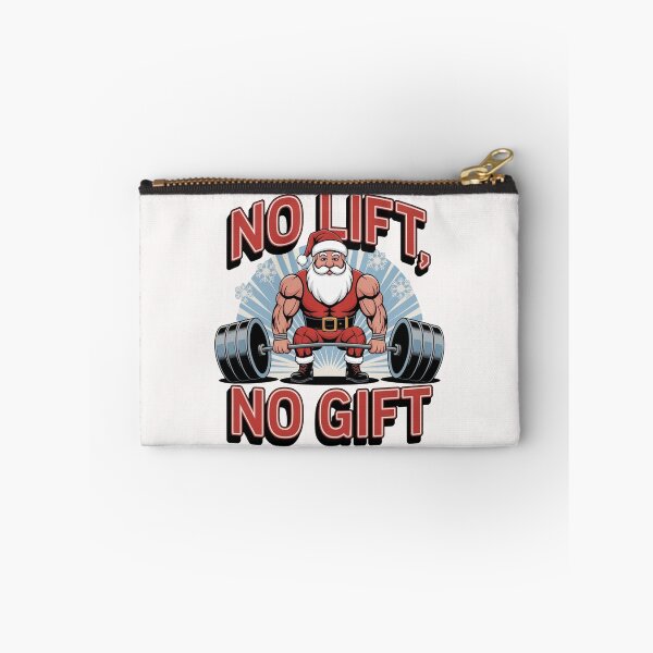 Item preview, No Lift No Gift Santa Claus designed and sold by Krieghorn.