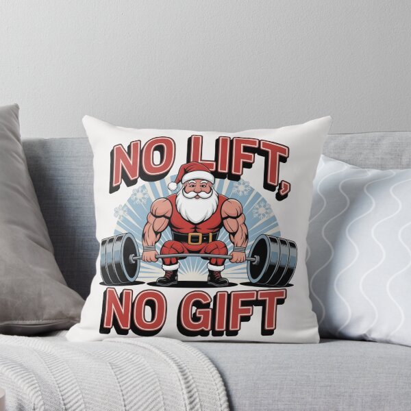 Item preview, No Lift No Gift Santa Claus designed and sold by Krieghorn.