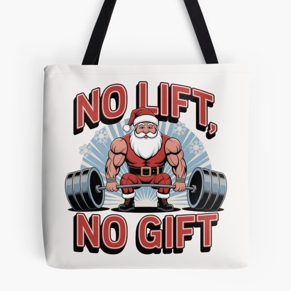 Item preview, No Lift No Gift Santa Claus designed and sold by Krieghorn.