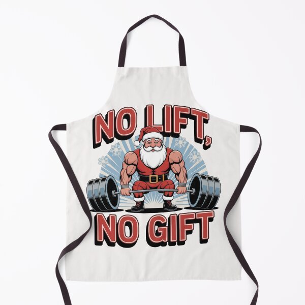 Item preview, No Lift No Gift Santa Claus designed and sold by Krieghorn.