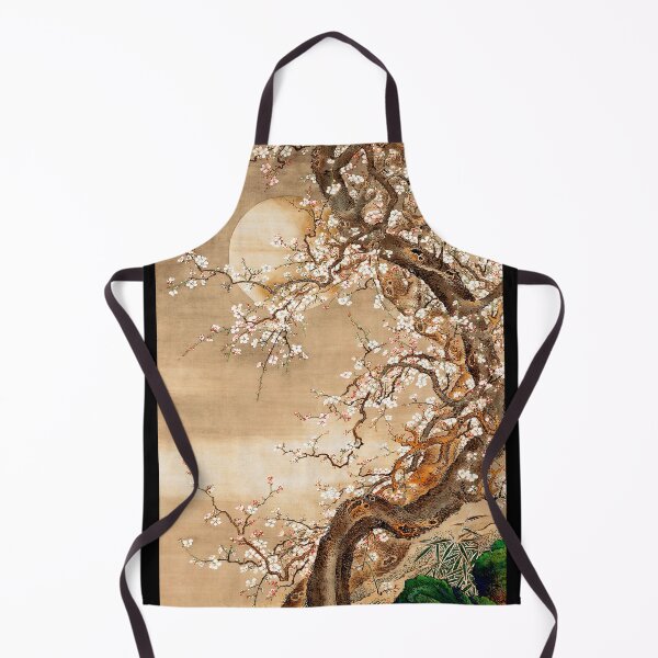 Item preview, Japanese painting. Plum blossom in moonlight designed and sold by likiska.