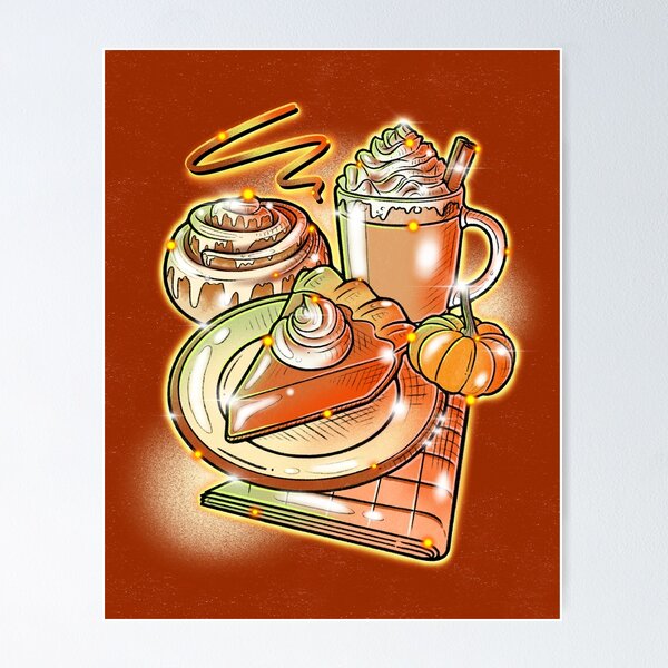 Item preview, Pumpkin Latte designed and sold by ElliotFloyd.