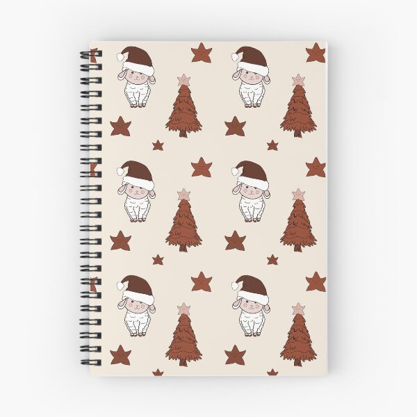 Item preview, Cute Christmas sheep and espresso brown designed and sold by Krissys-Art.