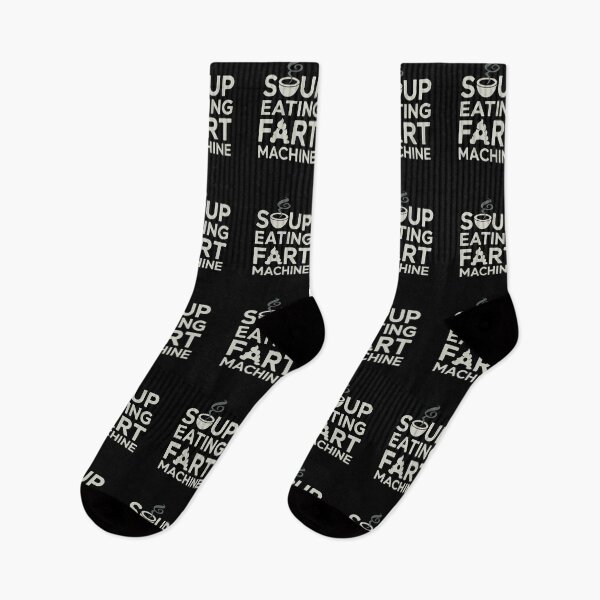Item preview, Soup Eating Fart Machine -A perfect gift for anyone who loves quirky humor and absurd memes! designed and sold by ZyziowskyArt.