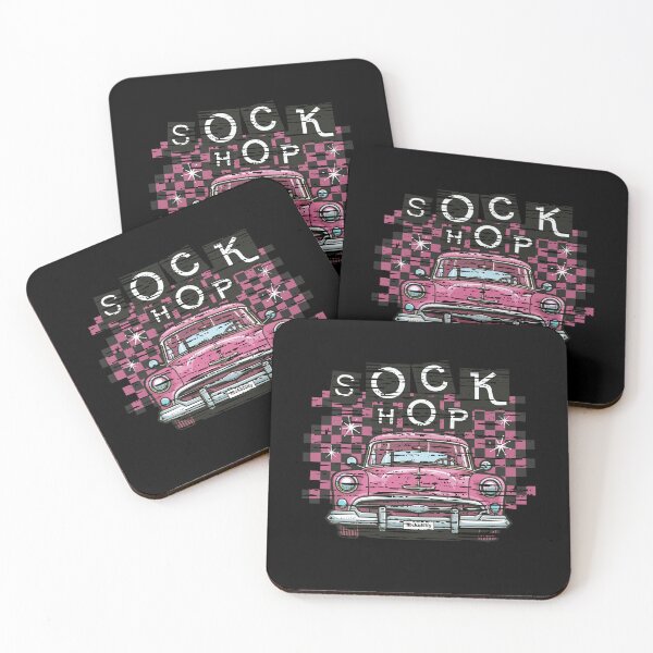 Item preview, Vintage Sock Hop Retro Car Design designed and sold by DrawHandArt.
