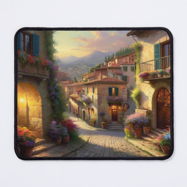 Item preview, Springtime Stroll on an Italian Street designed and sold by BlareBlare.