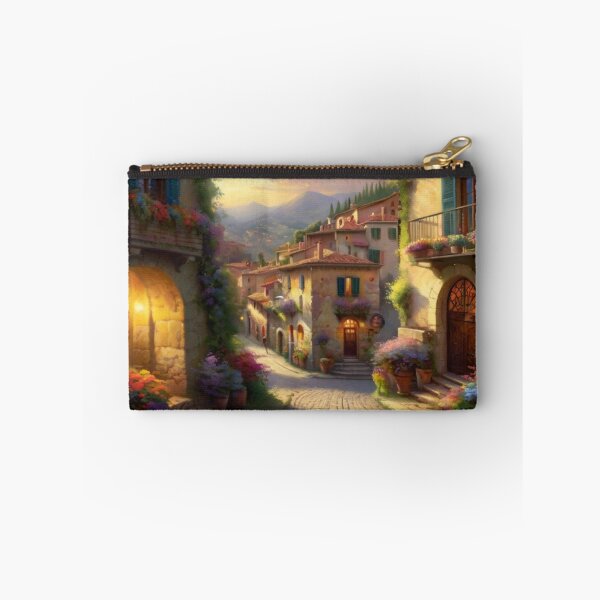 Item preview, Springtime Stroll on an Italian Street designed and sold by BlareBlare.