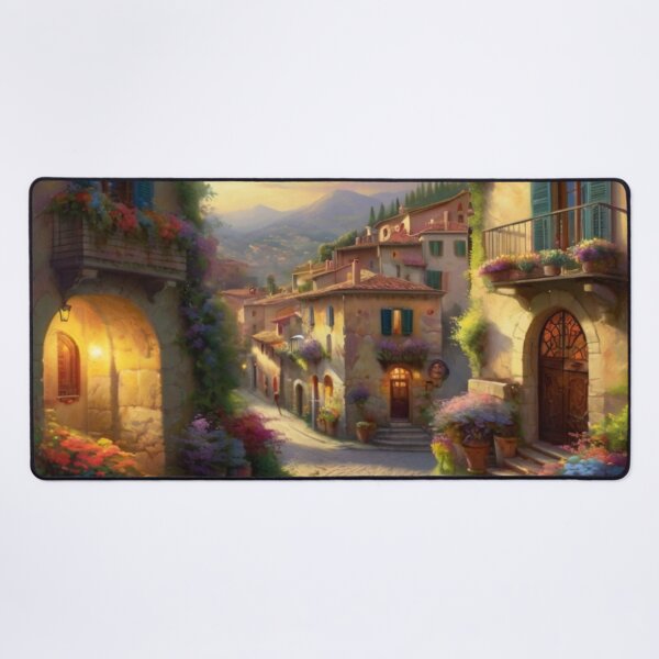 Item preview, Springtime Stroll on an Italian Street designed and sold by BlareBlare.