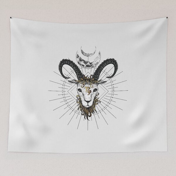 Item preview, Cosmic Ambition: Capricorn’s Geometric Ascent designed and sold by UPPrints.