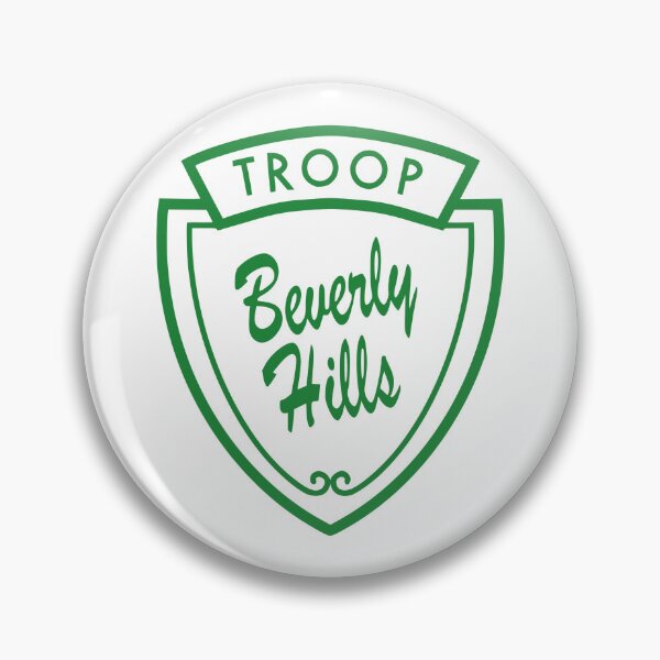 Item preview, Troop Beverly Hills logo designed and sold by Isthereatheme.