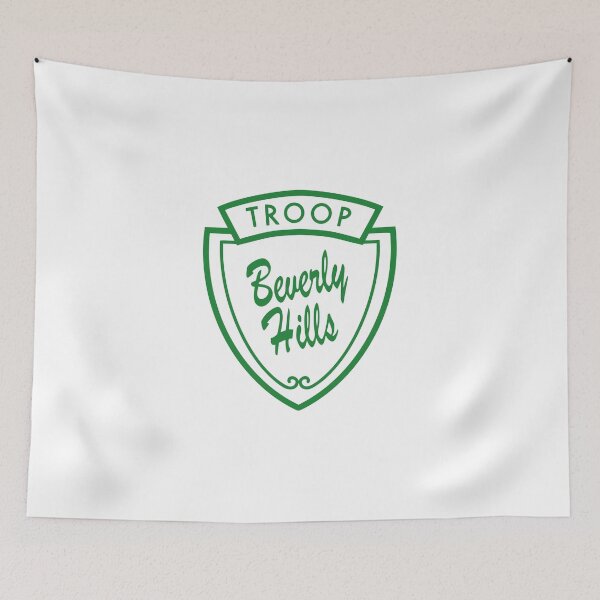 Item preview, Troop Beverly Hills logo designed and sold by Isthereatheme.