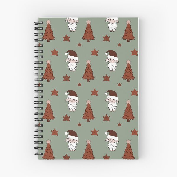 Item preview, Cute little Christmas sheep pattern  designed and sold by Krissys-Art.