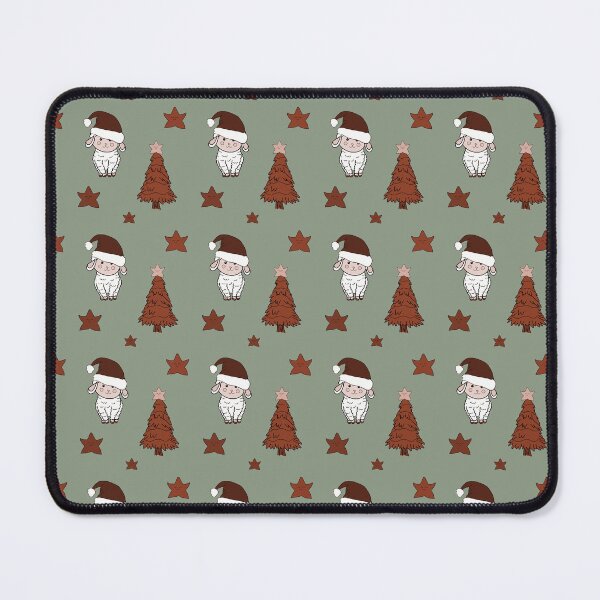Item preview, Cute little Christmas sheep pattern  designed and sold by Krissys-Art.