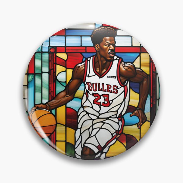 Item preview, Jimmy Buckets in stained glass Basketball designed and sold by Mohamed Bekhechi.