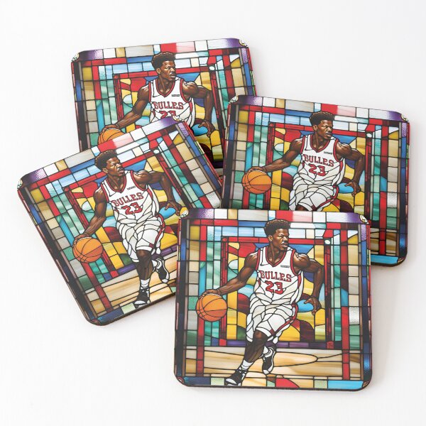 Item preview, Jimmy Buckets in stained glass Basketball designed and sold by Mohamed Bekhechi.