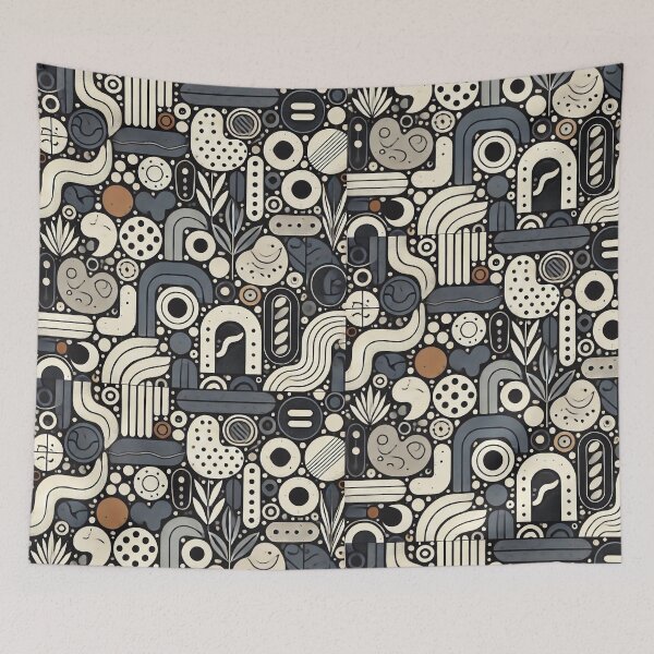 Item preview, Exclusive Abstract Minimalist Design with Organic Shapes designed and sold by Alta-store.