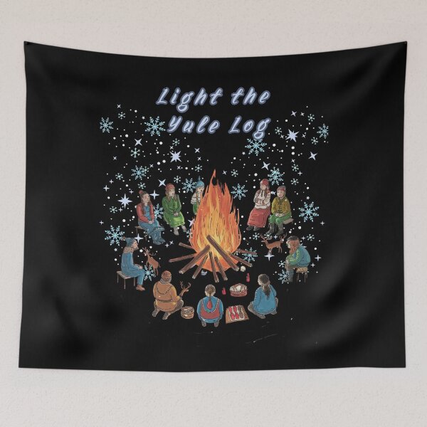 Item preview, Light the  Yule Log designed and sold by mirciashop.