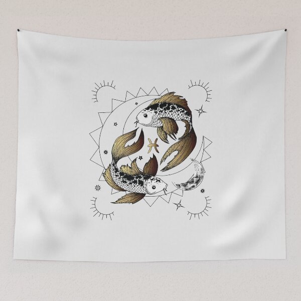 Item preview, Dreamlike Depths: Pisces’ Celestial Water Sign Art designed and sold by UPPrints.