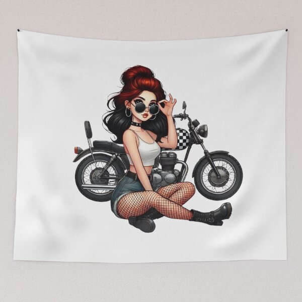 Item preview, “Retro Glamour: Charm and Audacity of Pin-Ups” designed and sold by CHRIST5000.