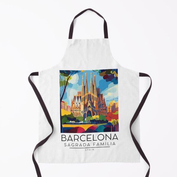 Item preview, An Illustration of the Sagrada Família - Barcelona - Spain designed and sold by GoodOldVintage.