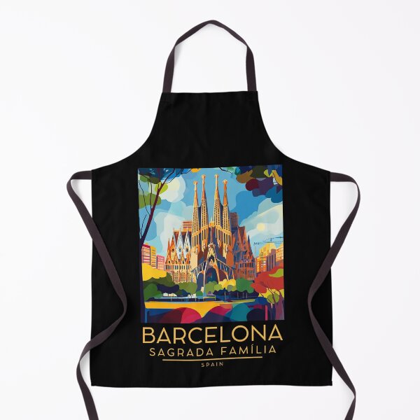 Item preview, An Illustration of the Sagrada Família - Barcelona - Spain designed and sold by GoodOldVintage.